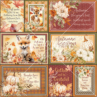 Graphic 45 Autumn Greetings Gather And Be Grateful