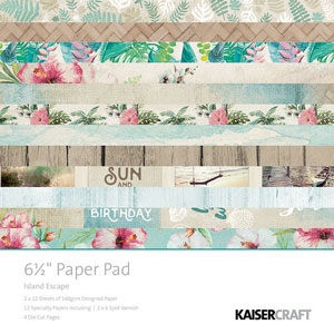 KaiserCraft Island Escape 6.5x6.5 Pad
