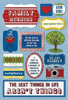 Karen Foster Family We Are Family CS Sticker