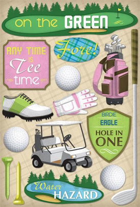 Karen Foster Golf Women's Tee Time CS Sticker