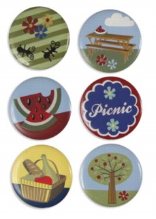 Karen Foster Life's A Picnic Image Brads