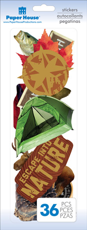 Paper House Productions Outdoor Adventure Sticker Pack