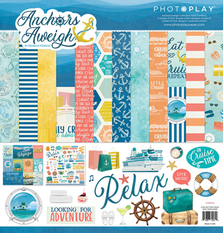 PhotoPlay Anchors Aweigh 12x12 Collection Pack