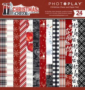 PhotoPlay Christmas Cheer 6x6 Paper Pad