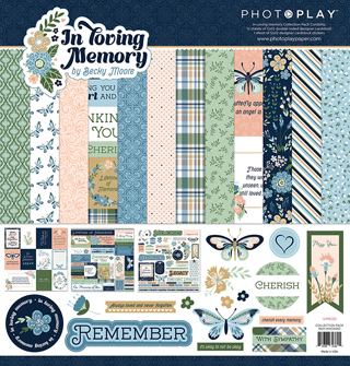 PhotoPlay In Loving Memory 12x12 Collection Pack