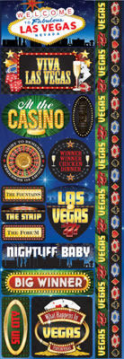 Reminisce Las Vegas Combo Sticker