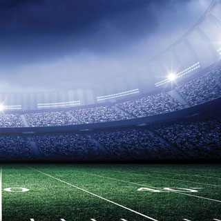 Scrapbook Customs Football Stadium