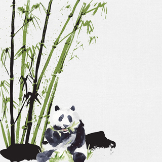 Scrapbook Customs Watercolor Safari Panda Safari